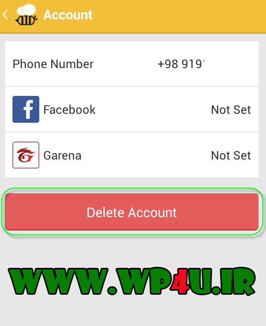 آموزش حذف حساب بیتاک