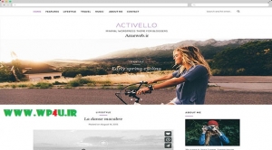 قالب وبلاگی Activello وردپرس