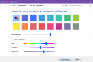 آموزش تنظیم رنگی دلخواه برای Taskbar و Title Bar در ویندوز 10