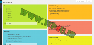 افزونه WP Dashboard Notes