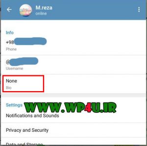 آموزش اضافه کردن استاتوس در تلگرام