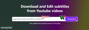 آموزش دانلود زیرنویس از YouTube