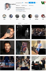 پیج اینستاگرام بازیگران ایرانی با بیشترین فالوور